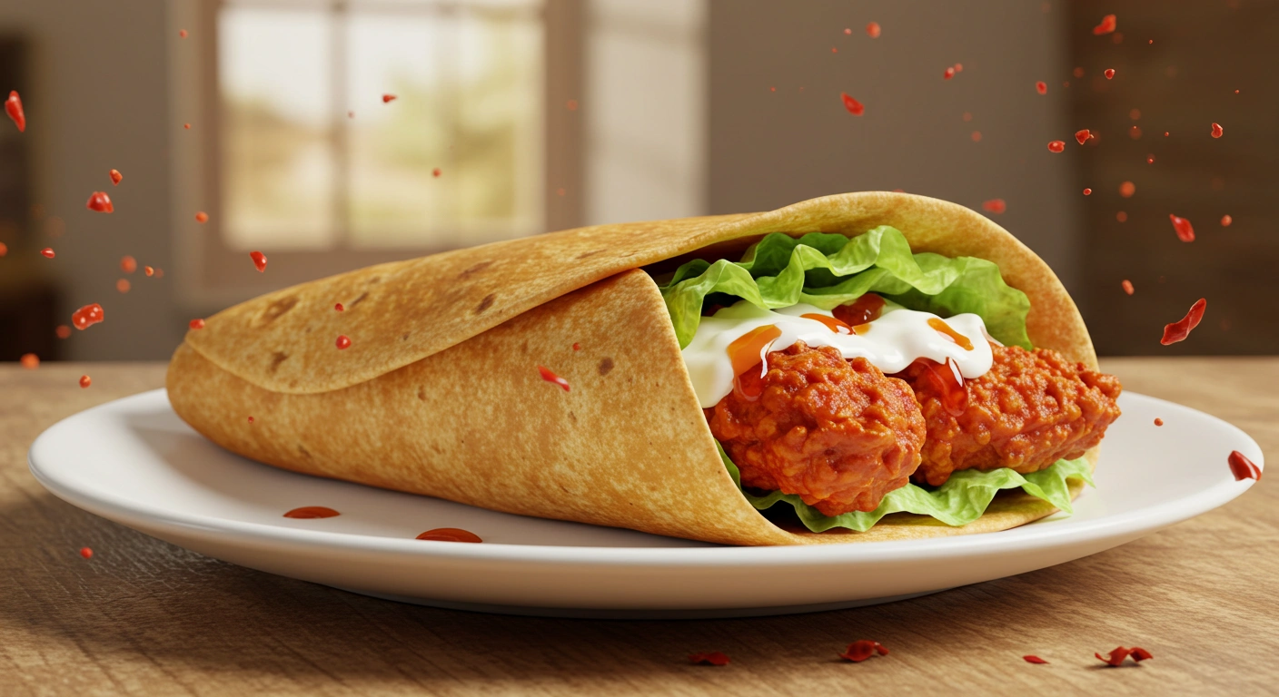 Hot Chicken Wraps - tertiary view